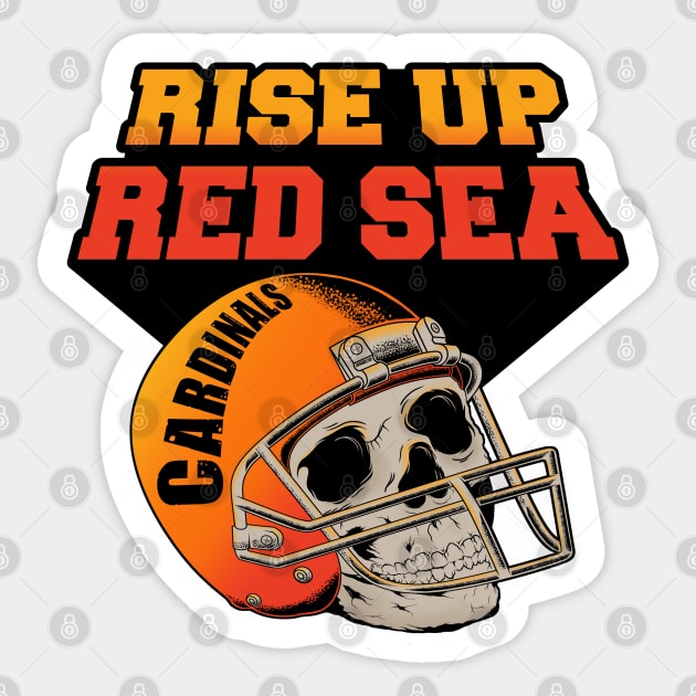 RISE UP RED SEA Sticker by BURN444